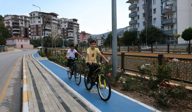 Tokat'ta bisiklet ve yürüyüş yolları artıyor: 4 kilometrelik proje tamamlandı