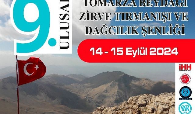 9. Ulusal Beydağı Zirve Tırmanışı 14-15 Eylül’de yapılacak