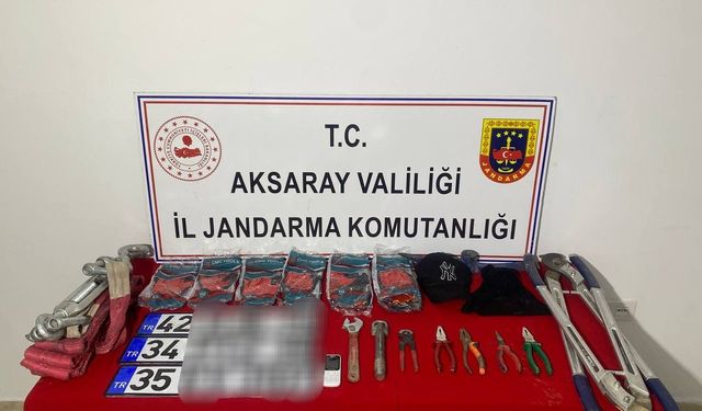 Aksaray’da JASAT’ın yakaladığı 7 milyonluk hırsız tutuklandı