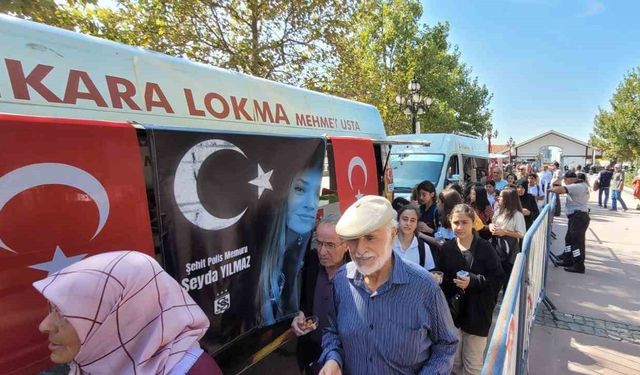 Şehit Polis Şeyda Yılmaz İçin Lokma Dağıtıldı: Vatandaşlardan İdam Çağrısı