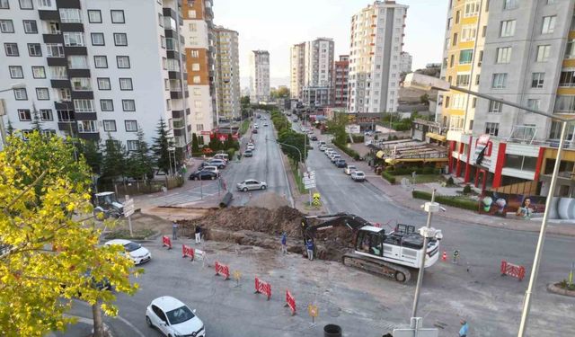 Başkan Büyükkılıç; "Talas Mevlana yağmur suyu rehabilitasyon çalışmalarında sona gelindi"