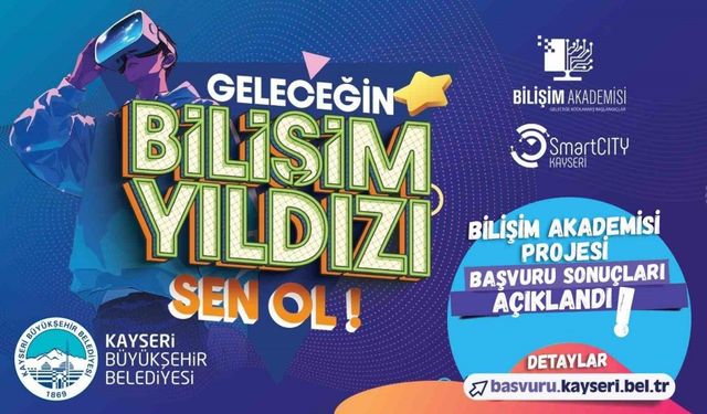 Büyükşehir’in Bilişim Akademisi’nde başvuru sonuçları açıklandı