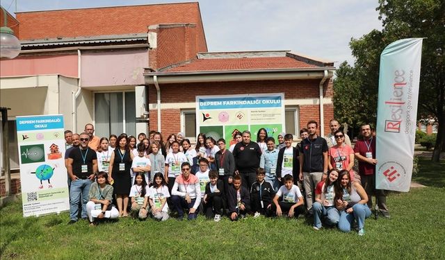 Eskişehir Teknik Üniversitesi’nin ’Deprem Farkındalığı Okulu’ projesi