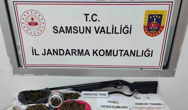 Jandarmadan uyuşturucu operasyonu: 1 gözaltı