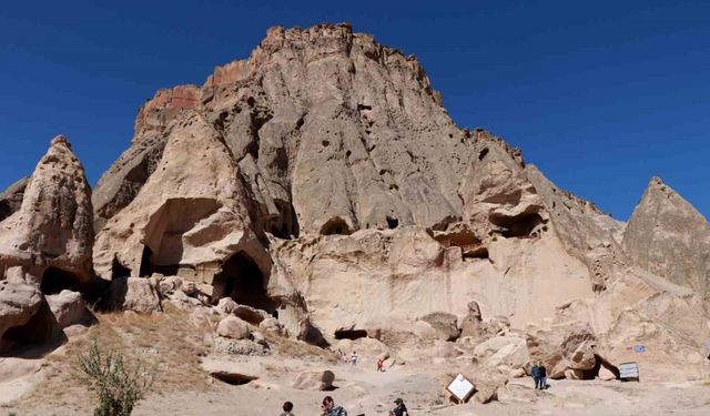 Kapadokya’nın giriş kapısı Selime Katedrali ziyaretçilerini ağırlıyor