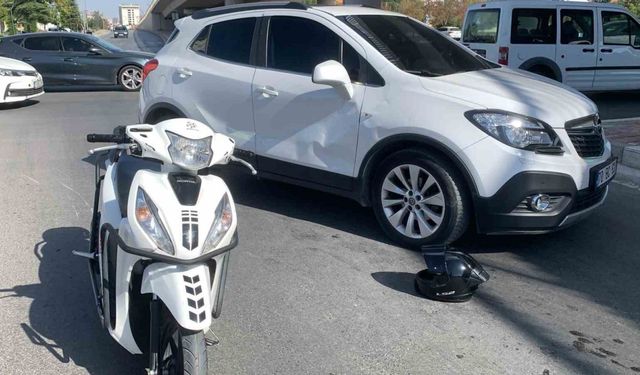 Karaman’da cip ile motosiklet çarpıştı: 1 yaralı