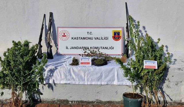 Kastamonu’da jandarma ekiplerinden uyuşturucu operasyonu: 6 gözaltı