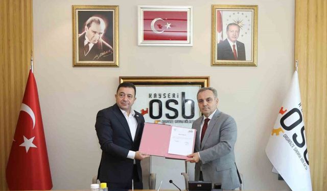 Kayseri OSB’den ERÜ’ye destek