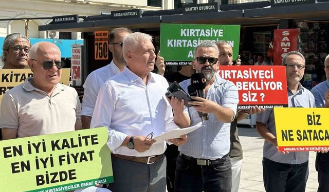 Kırtasiyeciler Odası’ndan kırtasiye ürünlerinin zincir marketlerde satılmasına tepki