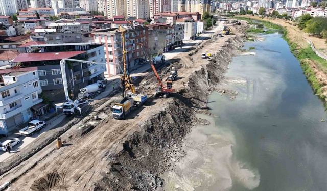 Mert Irmağı ıslahı ilçedeki taşkınların önüne geçecek