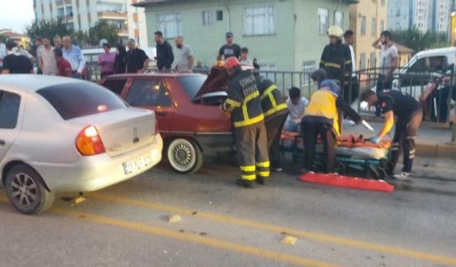 Osmancık köprüsünde trafik kazası: 3 yaralı