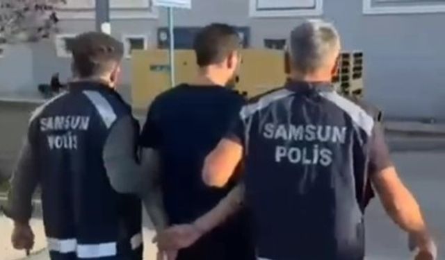 Samsun’da 15 yıl ve 12 yıl hapis cezası ile 5 yıldır aranan karı-koca polisin operasyonuyla yakalandı