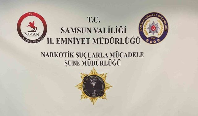 Samsun’da bir evde bin 143 adet sentetik ecza ele geçirildi