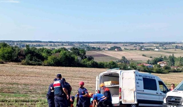 Samsun’da toprak altında kalan 2 kişinin cansız bedenleri otopsi için morga kaldırıldı