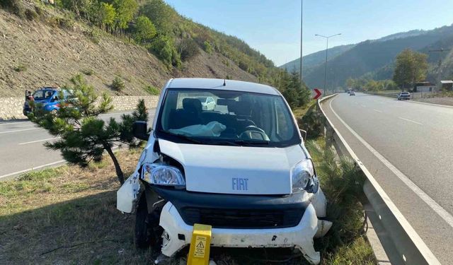 Samsun’da trafik kazası: 2 yaralı