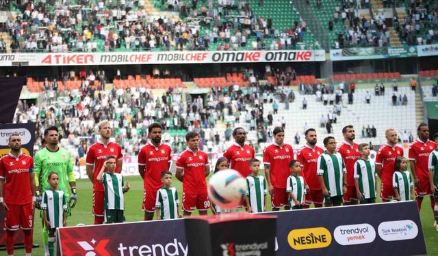 Trendyol Süper Lig: Konyaspor: 0 - Sivasspor: 0 (İlk yarı)