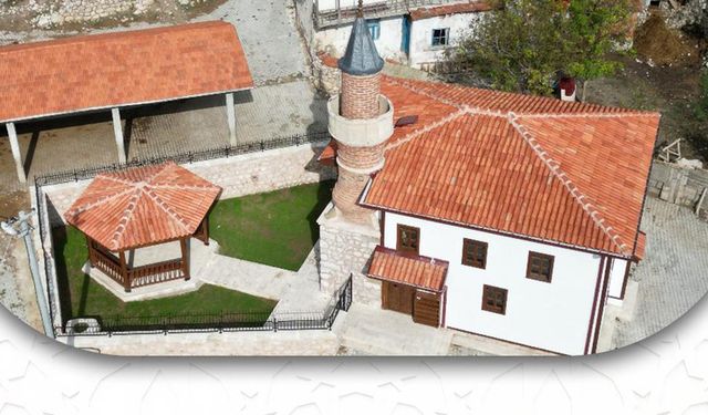 Çorum'un tarihi mirası Alören Camii yeniden ibadete açılıyor