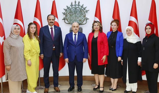 Çorum’un kadın girişimcilerden Vali Dağlı’ya önemli ziyaret