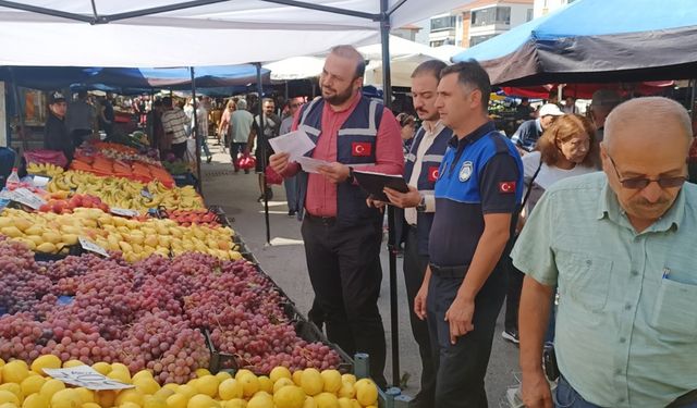 Pazarlarda hassas terazi dönemi: Eksik gramaj yapan esnafa ceza