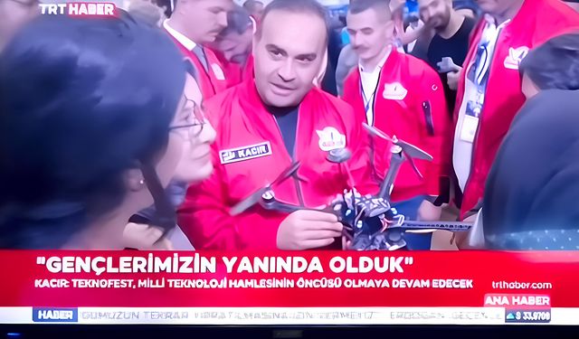 Alaca BİLSEM öğrencileri Sanayi ve Teknoloji Bakanına projelerini tanıttı