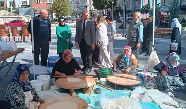 Osmancık'ta Ege’ye Nefes olmak için kermes düzenlendi