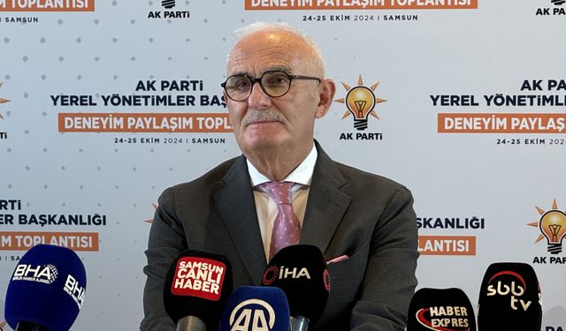 AK Parti Genel Başkan Yardımcısı Yılmaz, Samsun'da konuştu: