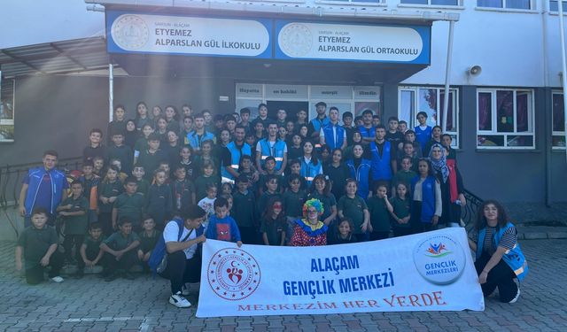 Alaçam Gençlik Merkezinden "Merkezim Her Yerde" faaliyeti