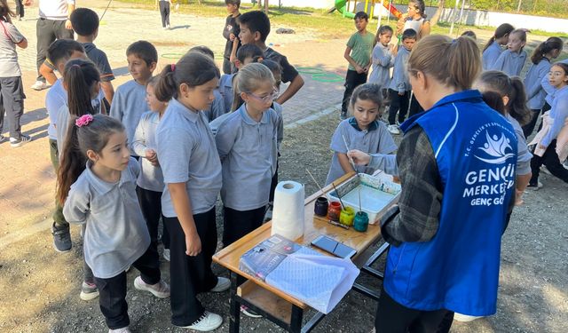 Bafra Gençlik Merkezi'nden "Merkezim Her Yerde" faaliyeti