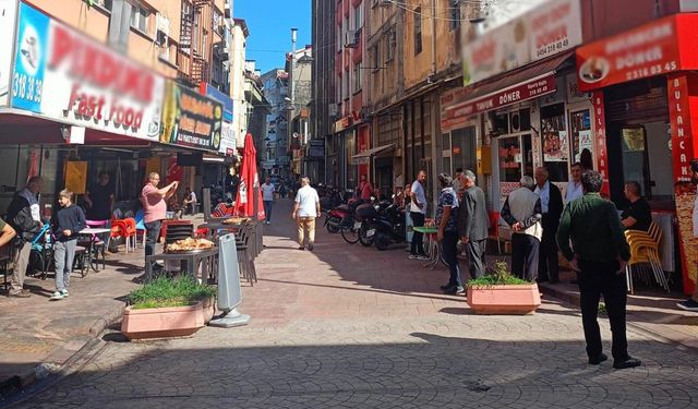 Bulancak'ta kaldırım ve yol işgalleri kaldırılıyor