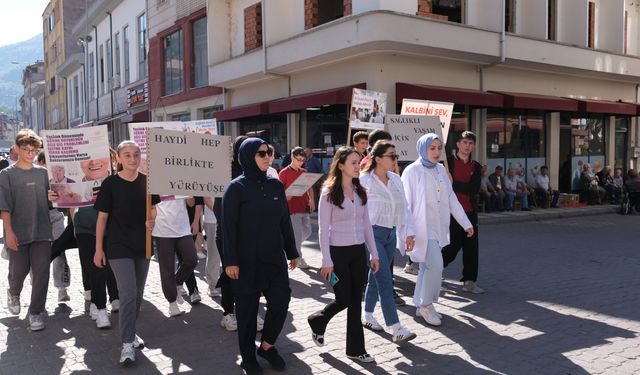 Dünya Yürüyüş Günü dolayısıyla Bozkurt'ta etkinlik düzenlendi