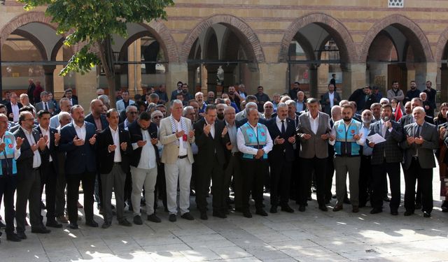 Kastamonu'da İsrail'in saldırıları protesto edildi