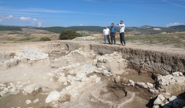 Oymaağaç Höyüğü'ndeki Nerik Pınarı kaynamaya devam ediyor