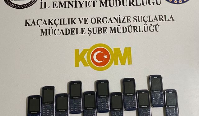 Samsun'da kaçakçılık operasyonunda 2 şüpheli yakalandı