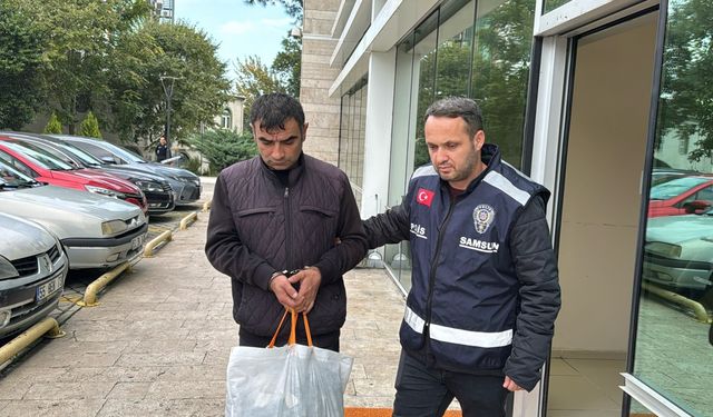 Samsun'da simit fırınından susam ve sadaka kutusu çalan hırsız tutuklandı