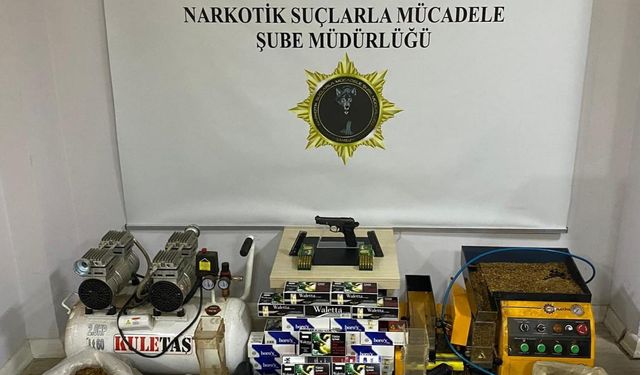 Samsun'da uyuşturucu ve silah kaçakçılığı operasyonunda 3 zanlı yakalandı