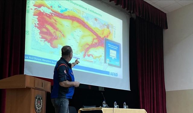 AFAD’tan özel harekat personellerine afet farkındalık eğitimi