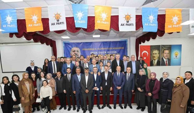 AK Parti Pınarbaşı İlçe Kongresi yapıldı