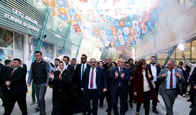 AK Parti’den İnönü’de coşkulu kongre