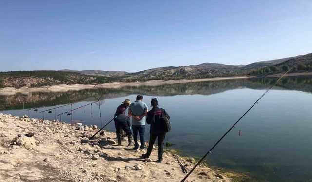 Altınapa Baraj Gölünde amatör avlanma denetlendi