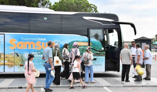 Başkan Doğan: "Odak Samsun otobüslerimizle şehrimizin güzelliklerini herkese tanıtıyoruz”