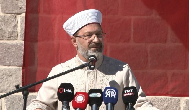 Diyanet İşleri Başkanı Erbaş: “593 gençlik merkezimiz var”