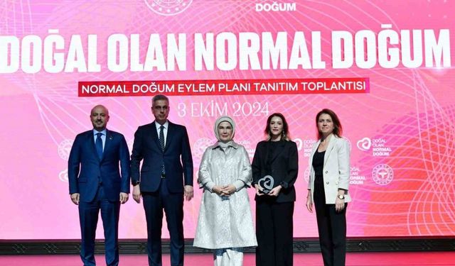 Emine Erdoğan’dan anne adaylarına "normal doğum" çağrısı