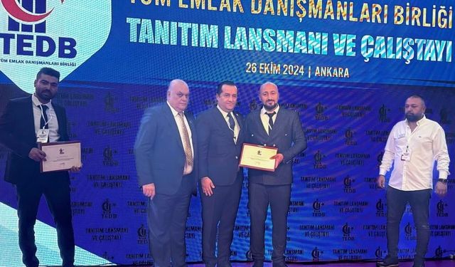 Erkan Büyükarslan, Eskişehir Tüm Emlak Danışmanları Birliği İl Başkanı olarak atandı