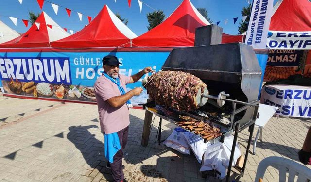 Erzurum’un yöresel lezzetleri Konya’da görücüye çıktı