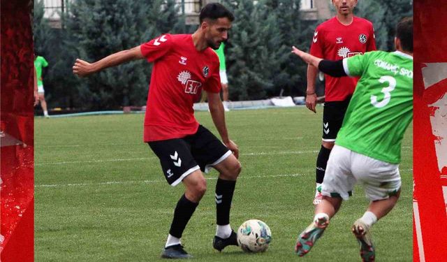 Eskişehirspor hazırlık maçında gol oldu yağdı