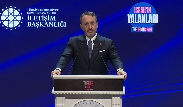 İletişim Başkanı Altun: “İsrail’in Yalanları Platformu tarihe önemli bir kayıt olarak düşülecek”