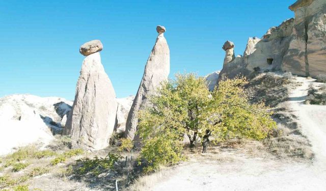 Kapadokya’da sonbahar güzelliği