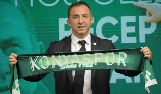 Konyaspor, Teknik Direktör Recep Uçar ile sözleşme imzaladı