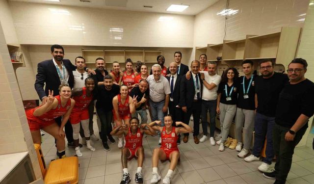 Melikgazi Kayseri Basketbol deplasmanda kazandı