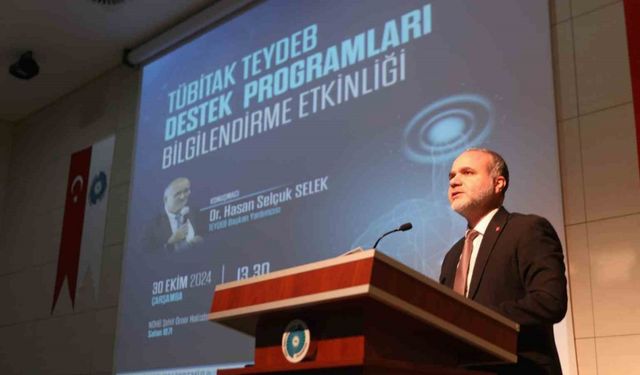 NÖHÜ’de TÜBİTAK TEYDEB Destek Programları Tanıtıldı